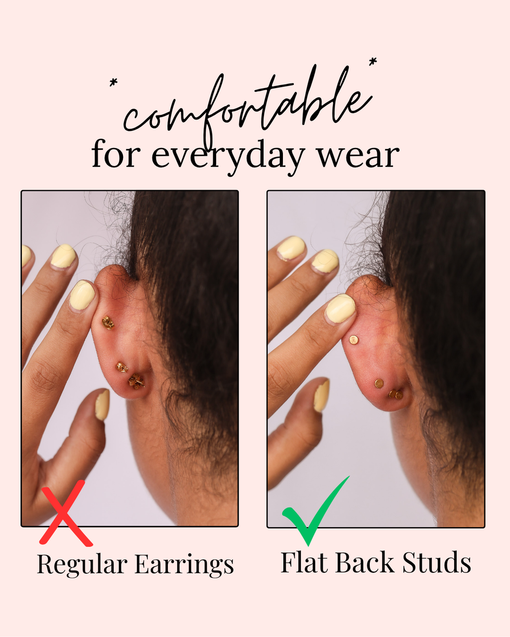 Mini Star Flat Back Stud