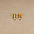2PC Labret Tragus Stud Earrings 16G Surgical Stainless Steel CZ Crystal  Monroe Helix Cartialge Conch Medusa Lip Body Piercing