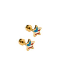 Screwback Stud Earrings - Liberty