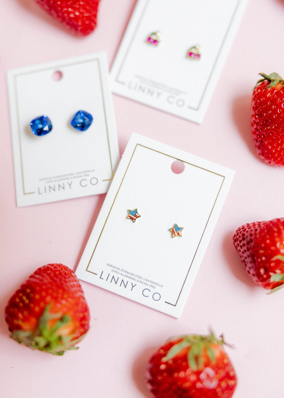 Screwback Stud Earrings - Liberty