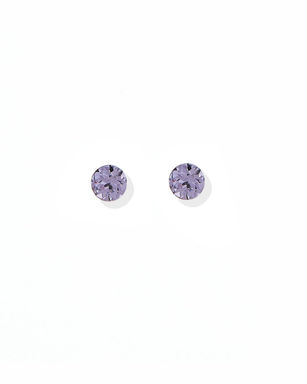 Screwback Stud Earrings Lux - Zuri Lilac