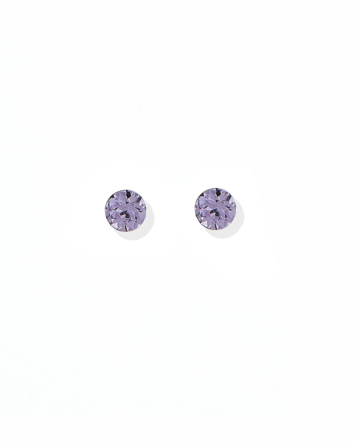 Screwback Stud Earrings Lux - Zuri Lilac