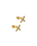 Screwback Stud Earrings - Skylar